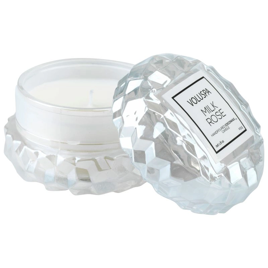 Voluspa Roses Milk Rose Roses Macaron Candle (15h)