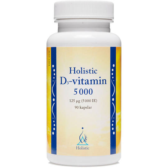 Holistic D-vitamin 5000 90 kapslar