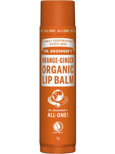 Dr. Bronner's Lip Balm Orange Ginger