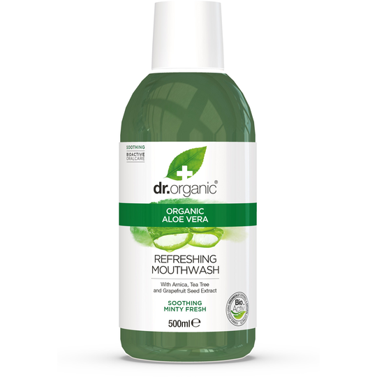 Dr Organic Aloe Vera Mouthwash 500 ml