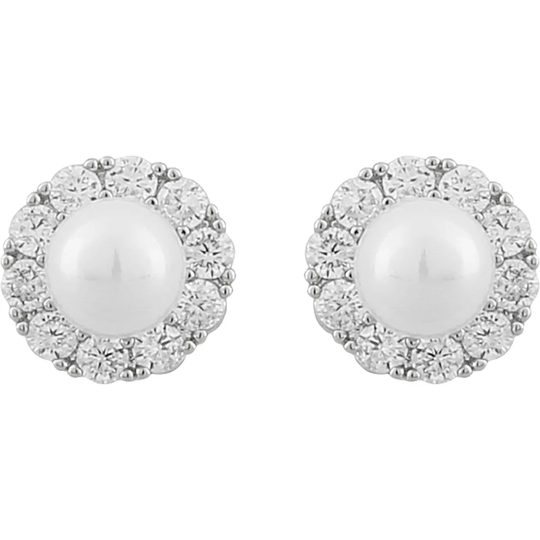 Friday pearl ear s/white, Snö of Sweden Örhängen