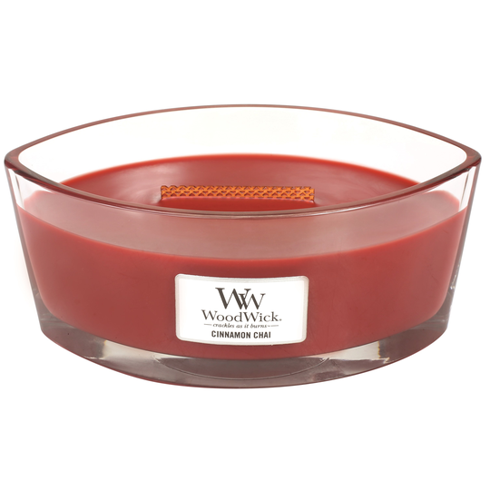 WoodWick Cinnamin Chai Christmas Scent Cinnamon Chai Elipse 50 h