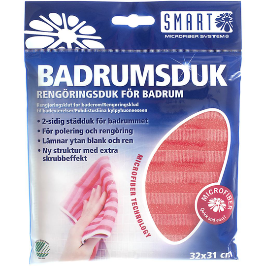 Smart Microfiber Badrumsduk 1 st