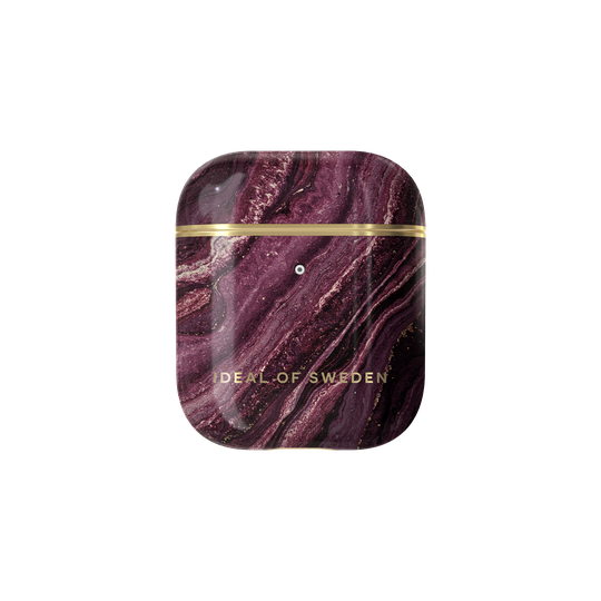 iDeal of Sweden Fashion AirPods Case Golden Plum