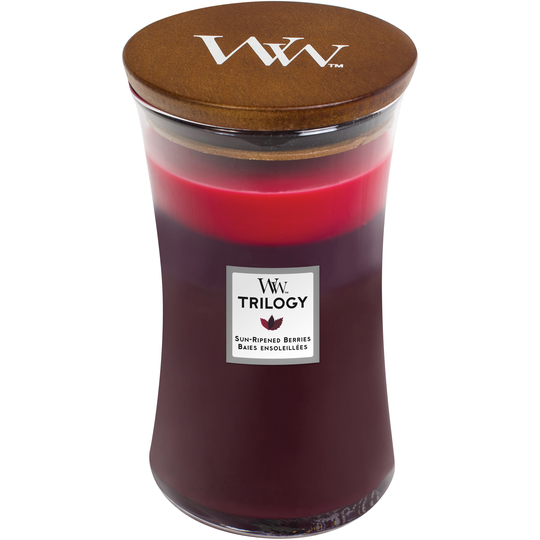 WoodWick Sun Ripned Berries Triology Large
