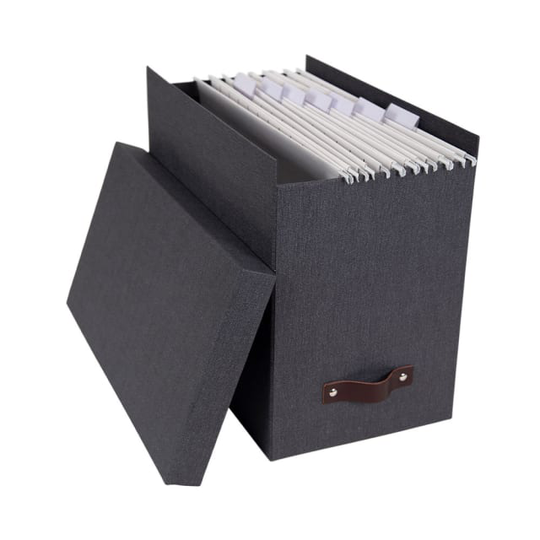 Arkivbox inklusive hängmappar Johan