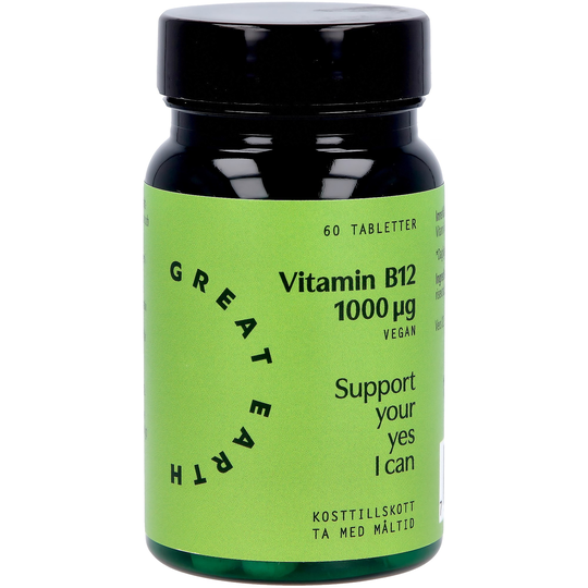 Great Earth B12 1000 mcg 60 tab