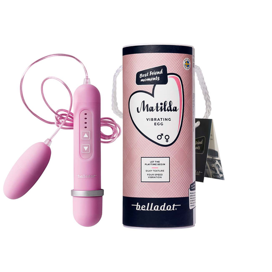 Belladot Matilda Vibrating Egg Pink