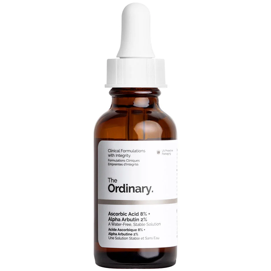 Ascorbic Acid 8% + Alpha Arbutin 2%, 30 ml The Ordinary Serum & Ansiktsolja