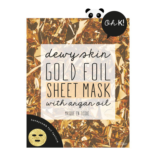 Oh K! Dewy Skin Gold Foil Sheet Mask 35 ml