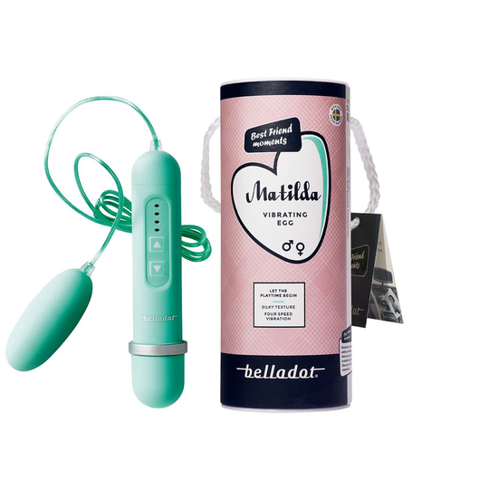 Belladot Matilda Vibrating Egg Green