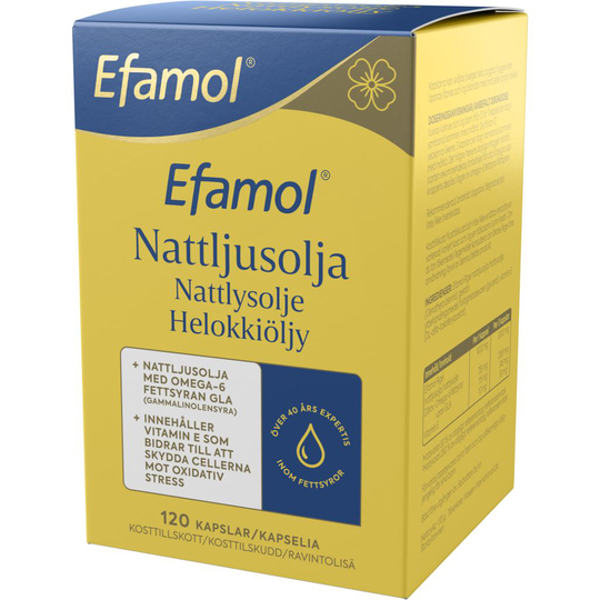 Efamol Rigel Nattljusolja 120 kapslar
