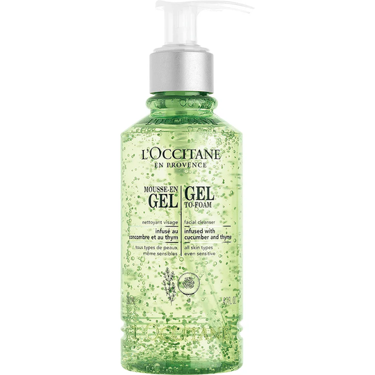 Cleansing Gel-to-foam, 200 ml L'Occitane Ansiktsrengöring