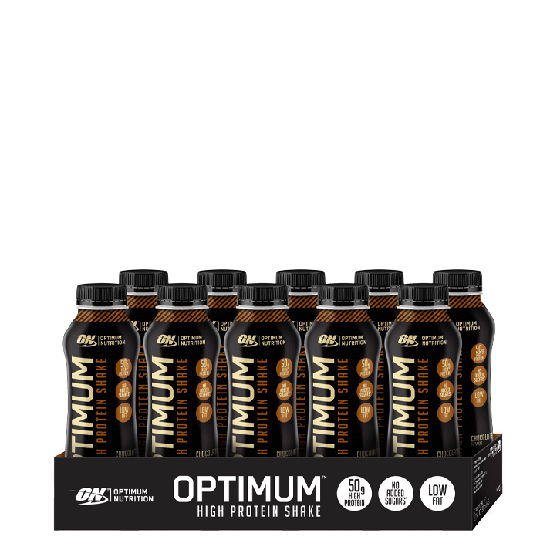 10 x Optimum High Protein Shake, 500 ml