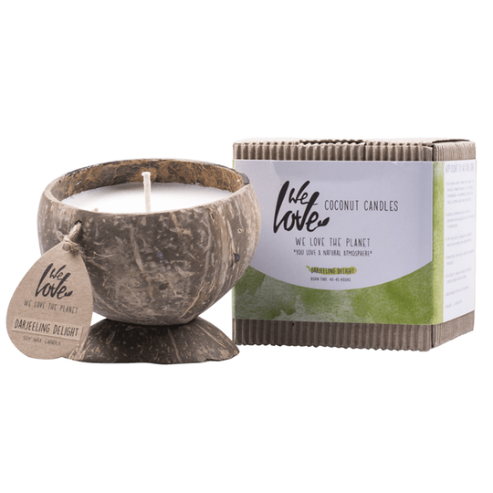 We Love The Planet Coconut Candle Darjeeling Delight