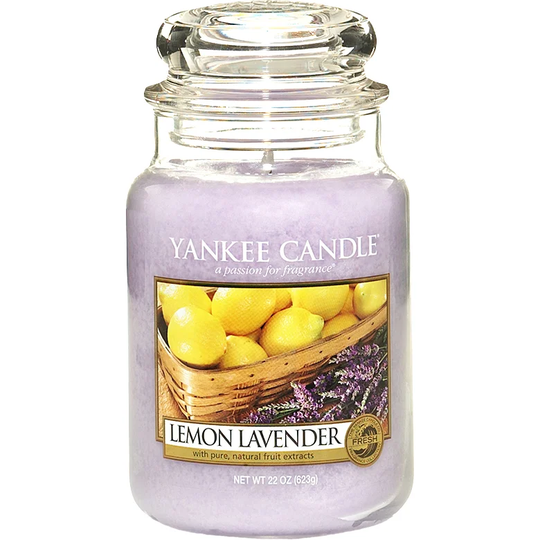Lemon/Lavender, 623 g Yankee Candle Doftljus