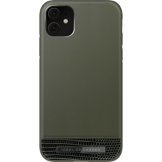 iDeal of Sweden iPhone 11/XR Atelier Case Metal Woods