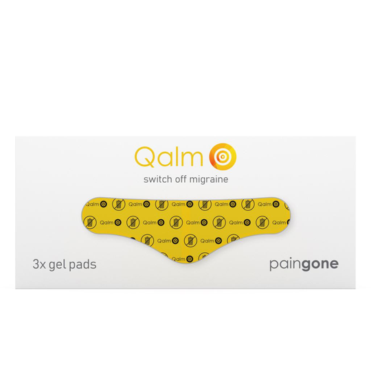 Paingone Gel Pads Qalm Migraine 3 st