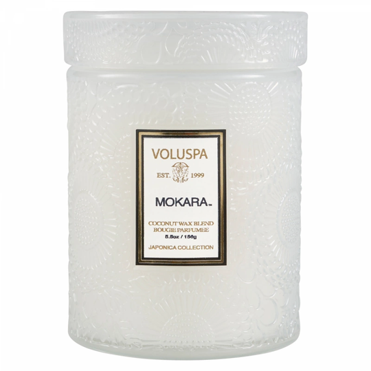 Voluspa Mokara Mini Glass Jar (50h)