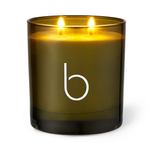 ENGLISH GARDEN ORGANIC GLASS CANDLE 330G - IRIS