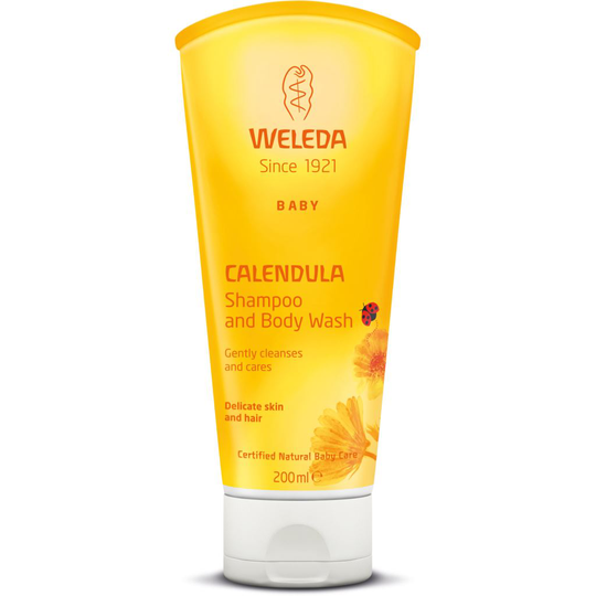 Weleda Calendula Shampoo & Body Wash 200 ml