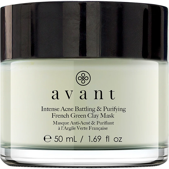 Intense Acne Battling & Purifying French Green Clay Mask, 50 ml Avant Skincare Ansiktsmask