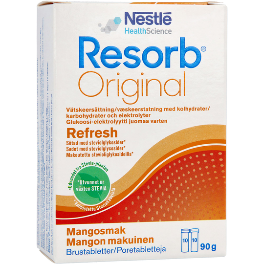 Resorb Original Mango Brustablett 90 st