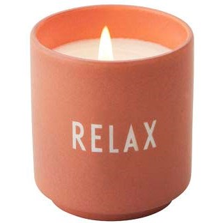 DESIGN LETTERS Scented candle Small Nude Relax