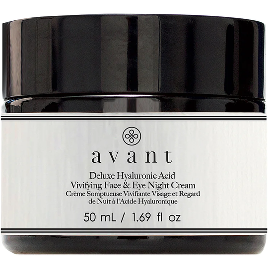Deluxe Hyaluronic Acid Vivifying Face & Eye Night Cream, 50 ml Avant Skincare Nattkräm