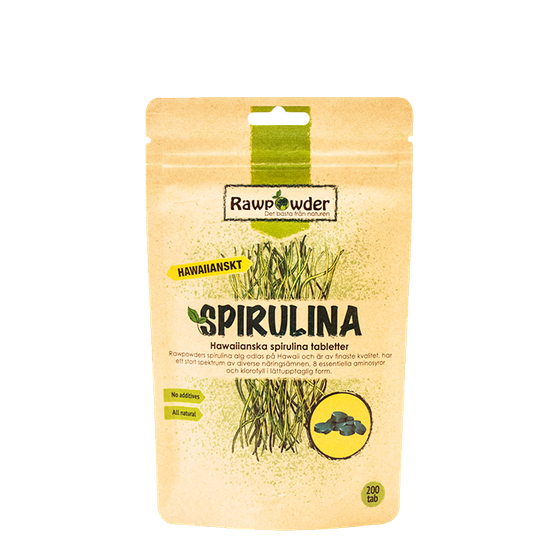 Spirulina, Hawaiianska Spirulinatabletter, 250 st