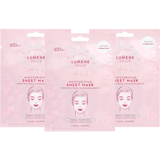Moisturizing Sheet Mask, Lumene Hudvård