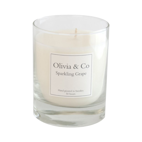 Olivia & Co Doftljus Sparkling Grape Large