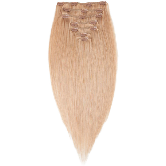 Rapunzel of Sweden Clip-on set Original 7 pieces 30 cm 7.5 Dark Blonde