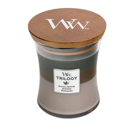 WoodWick Trilogy Medium Cozy Cabin 100 h