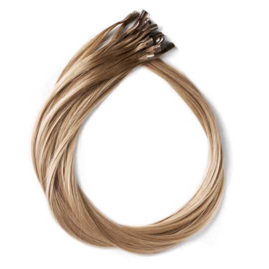 Rapunzel of Sweden Nail Hair Premium Straight 50 cm Brown Ash Blonde B