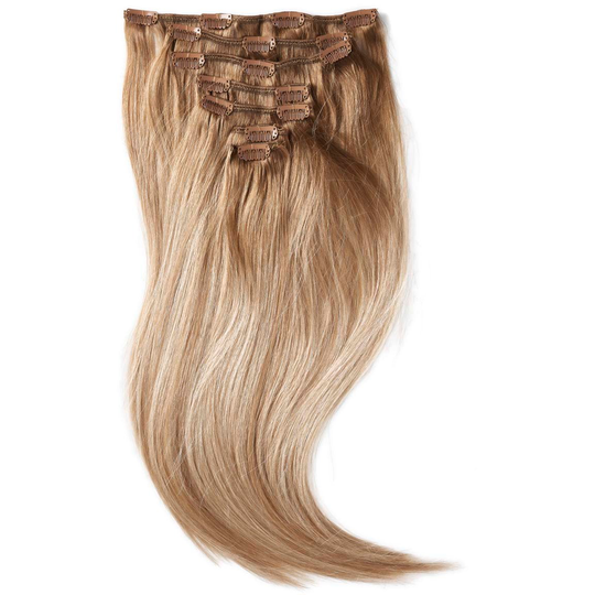 Rapunzel of Sweden Clip-on set 7 pieces 60 cm Champagne Blonde Balayag