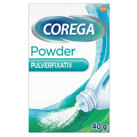 Corega Pulverfixativ för tandprotes 40 g