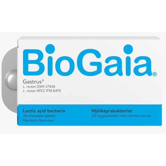 BioGaia Gastrus 30 tuggtabletter