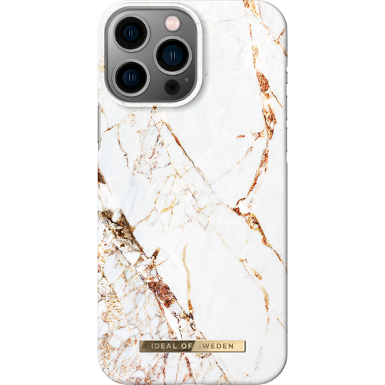 iDeal of Sweden iPhone 13 Pro Max Fashion Case Carrara Gold