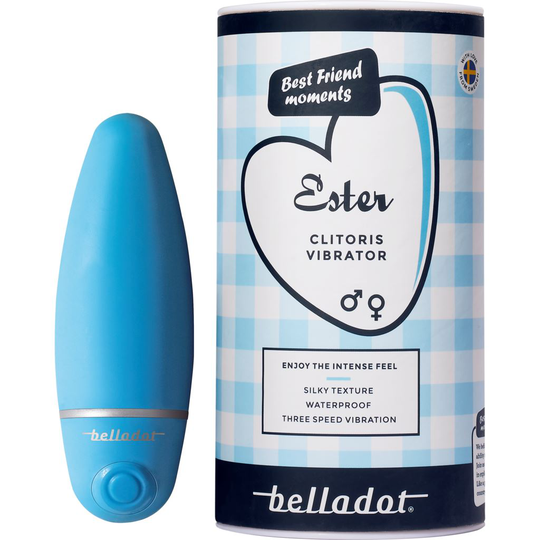Belladot Ester Klitorisvibrator Blå