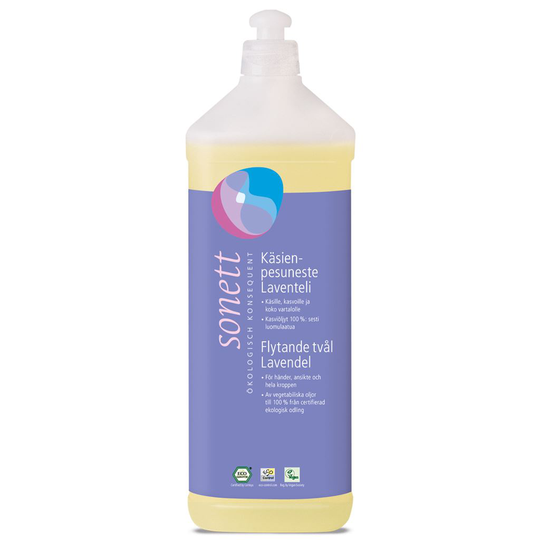 Sonett Flytande Tvål Lavendel EKO 1 liter