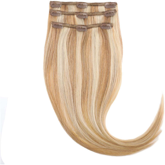 Rapunzel of Sweden Clip-on set 3 pieces 40 cm M7.4/8.0 Summer Blonde