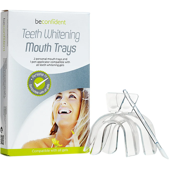 Teeth Whitening Mouth Trays, 2 pcs beconfiDent Tandblekning
