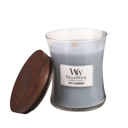 WoodWick Soft Chambray Medium 100 h