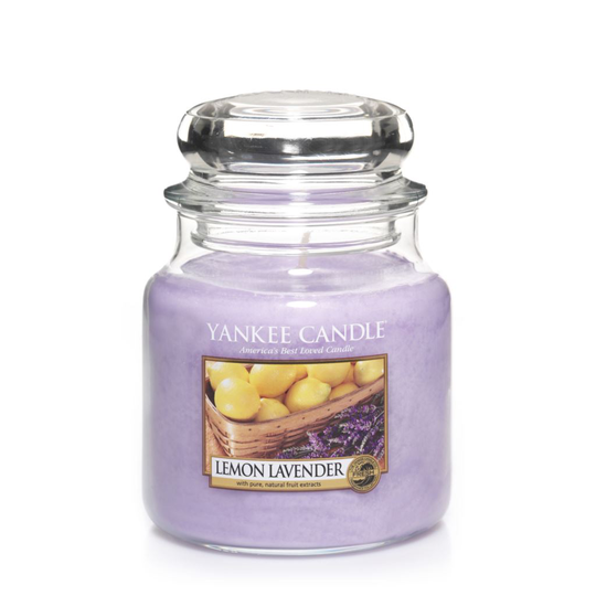 Yankee Candle Doftljus Lemon Lavender Medium