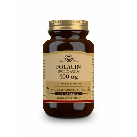 Solgar Folsyra 400 mcg 100 st