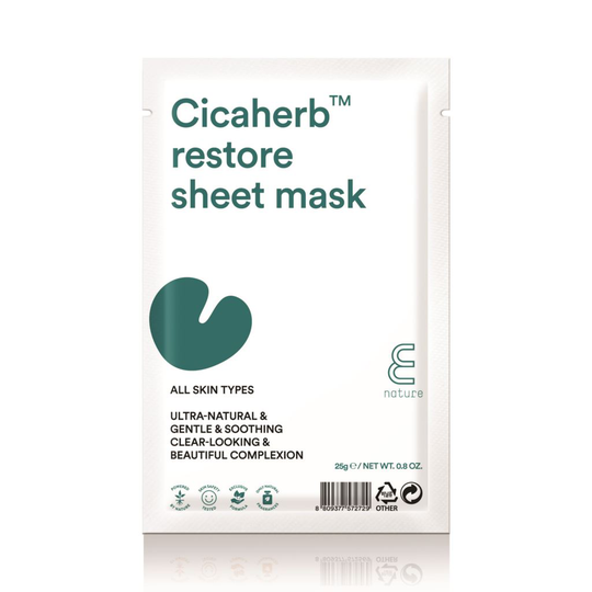 E Nature Cicaherb Restore Sheet Mask 25 g