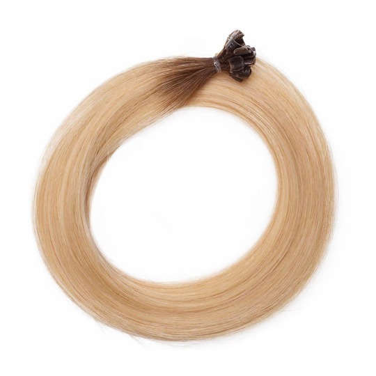 Rapunzel of Sweden Nail Hair Original Straight 40cm R5.0/8.3 Brown Hon