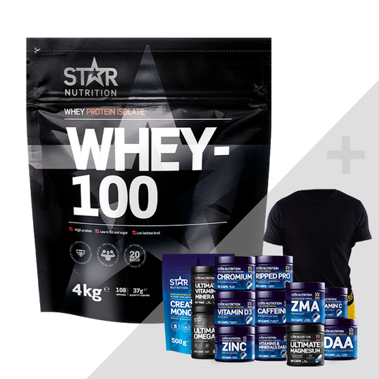 Whey-100, 4 kg + Bonus Product!