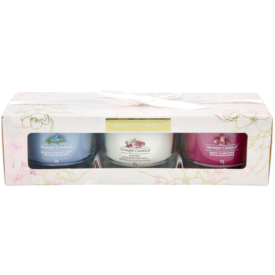 Yankee Candle Gift Set - 3 Filled Votive Signature